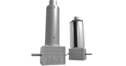 photo de gamme de vérin électromécanique hybride NIASA en acier ou en tube aluminium avec réducteur intégré