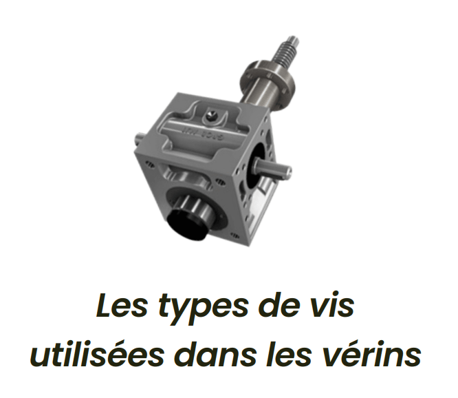 Vérin de levage avec écrou mobile